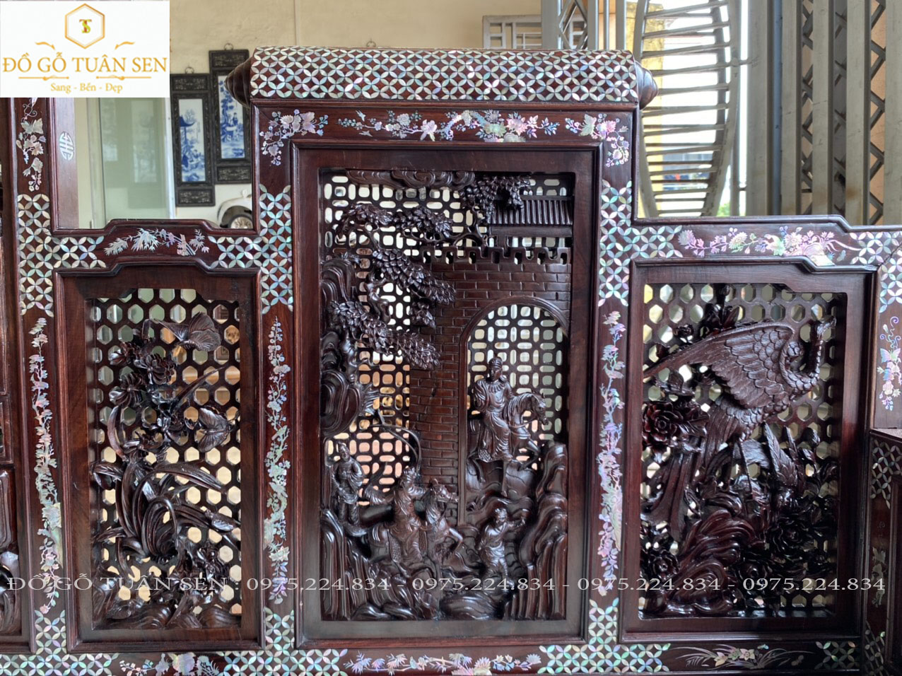 Thông tin chi tiết về bộ trường gỗ cẩm lai 